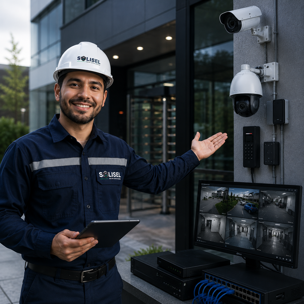 Soluciones de seguridad electrónica para empresas y hogares en Bogotá