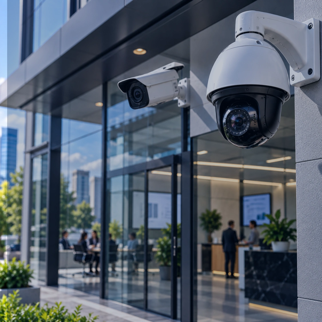 Sistema de cámaras de seguridad para empresas, hogares y comercios en Bogotá