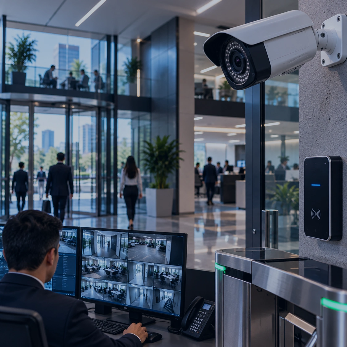 Sistemas de seguridad electrónica para empresas en Bogotá